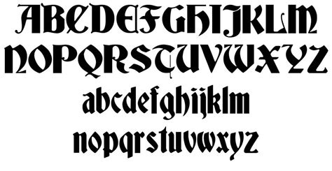 Deutsch Gothic font by James Fordyce - FontRiver