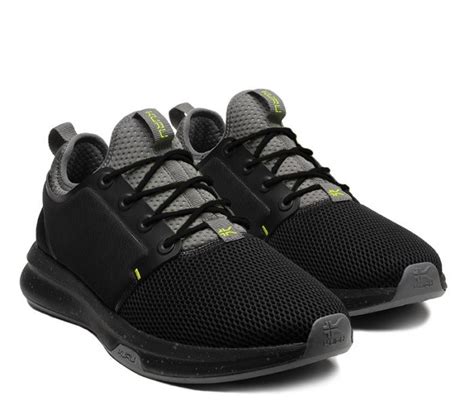 KURU MEN'S SNEAKERS ATOM-Jet Black-Citron [Kuru102118] - $99.96 : Kuru ...