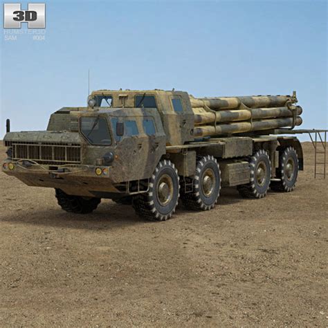 BM-30 Smerch 3D | CGTrader