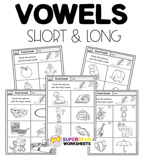 Free Printable Short Vowel Worksheets