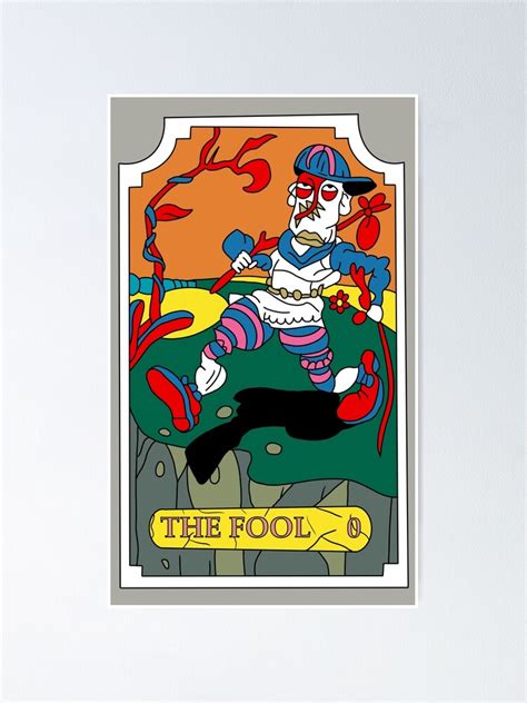 "The Fool JoJo Tarot Card - HD" Poster for Sale by Cear-the-Baka ...