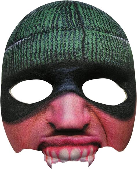 Amazon.com: Forum Novelties Creepy Burglar Mask : Clothing, Shoes & Jewelry