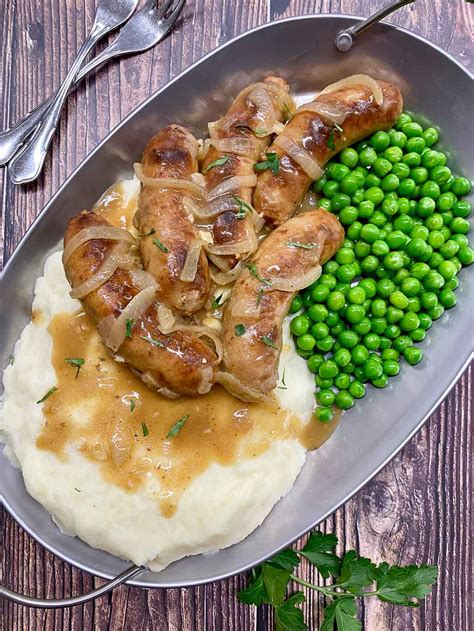 Bangers and Mash Easy Recipe - fed by sab