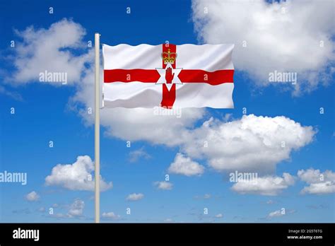 Ulster Banner, Flag of Northern Ireland, United Kingdom, Northern ...