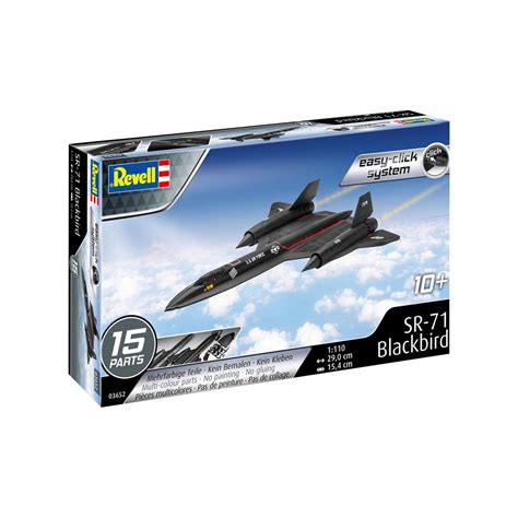 Revell Easy Click SR-71 Blackbird Model Kit 1:110 | Hobbycraft