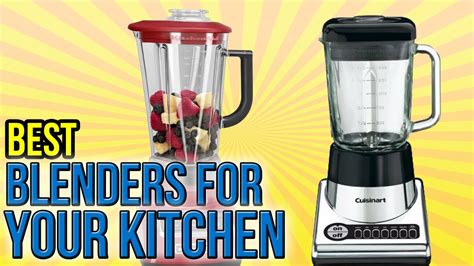 10 Best Blenders For Your Kitchen 2016 - YouTube