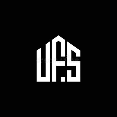 UFS Letter Logo Design on BLACK Background. UFS Creative Initials Letter Logo Concept Stock ...