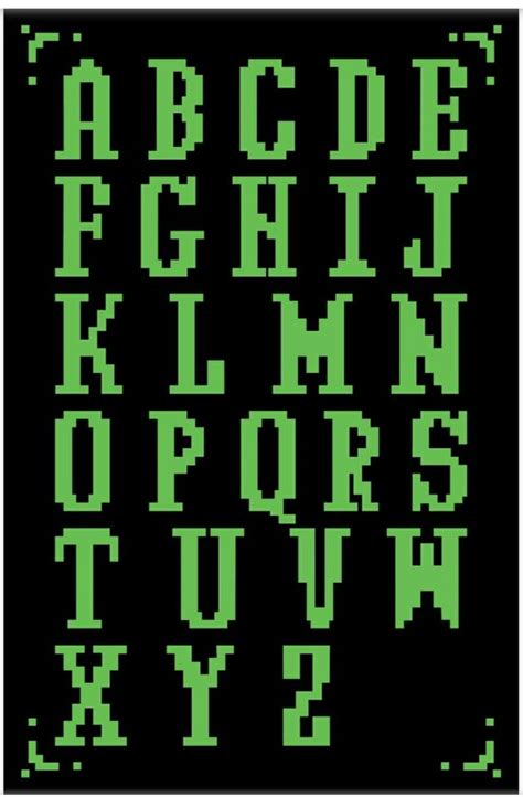 Pixelated font | Lettering fonts, Lettering alphabet fonts, Typography alphabet