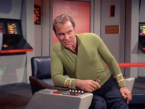 William Shatner 'Captain James T. Kirk' wraparound tunic from Star Trek ...