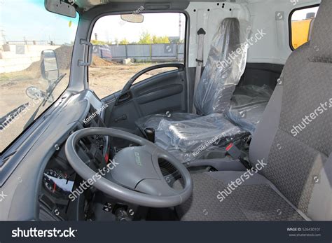 Interior Truck Cabin Isuzu Inside Russia Stock Photo 526430101 ...