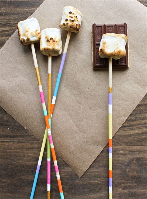 DIY Urban Marshmallow Roasting Sticks >> www.mkatsafar.com | Crafts ...