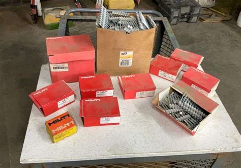 Assorted Hilti Fasteners - Maring Auction Co LLC