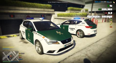 2012 Seat Leon TGI Guardia Civil Seguridad Ciudadana [FiveM-3K-Replace ...