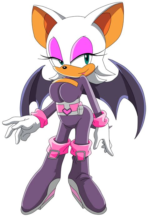 Sonic X Fan artwork - Rouge Sonic heroes outfit by Aquamimi123 on DeviantArt