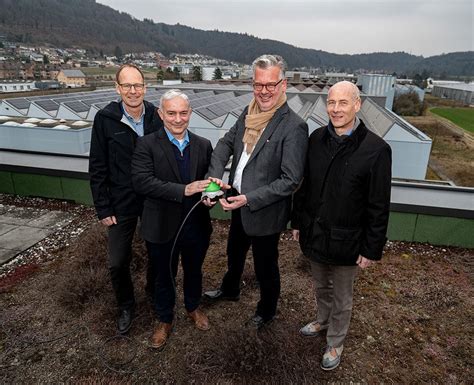 Syntegon in Beringen: Region’s most powerful photovoltaic plant up and running