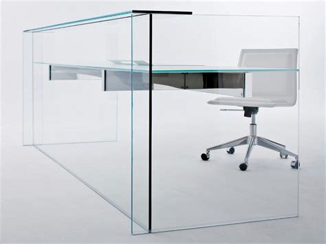 Crystal writing desk AIR DESK HALL Air Collection by Gallotti&Radice ...