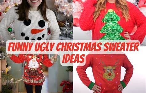 15 Best Funny Ugly Christmas Sweater Ideas To Try (2024)