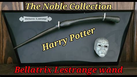 Bellatrix Lestrange wand | Harry Potter | Noble Collection unboxing - YouTube