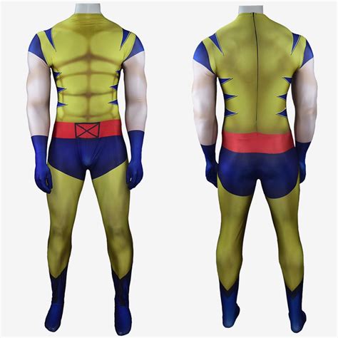 Wolverine Costume Cosplay Suit For Adults Kids Halloween Unibuy