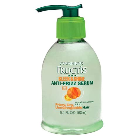 Garnier Fructis Sleek Dry Hair Serum, Best Hair Serum, Anti Frizz Serum, Hair Control, Frizz ...