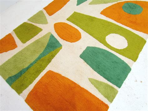 Mid-Century Modern Abstract Area Rug ca.1960s at 1stDibs | modern rugs ca, 1960s rug, area rugs ca