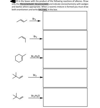 Answered: Fill in the boxes with the product of… | bartleby