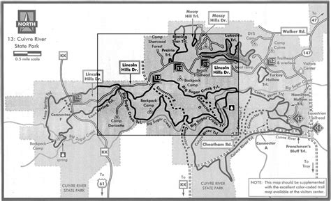 Cuivre River State Park Trail Map – The World Map