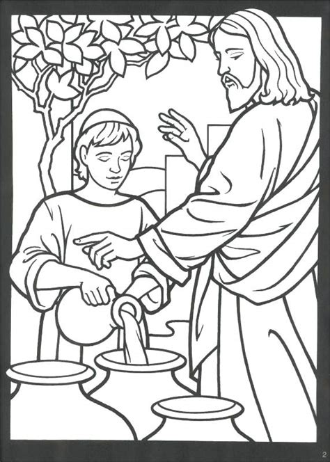 Miracles Of Jesus Coloring Pages at GetColorings.com | Free printable colorings pages to print ...