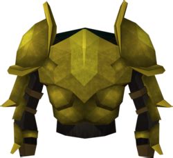 Rune platebody (Gilded) - The RuneScape Wiki