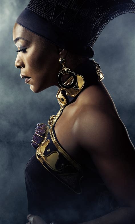 1280x2120 Angela Bassett In Black Panther Poster 5k iPhone 6+ HD 4k Wallpapers, Images ...