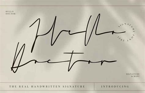 Doctor Handwriting Font Archives - Dfonts