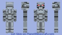 Terminator Minecraft Skin