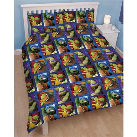 OFFICIAL TEENAGE MUTANT NINJA TURTLES DUDES DOUBLE DUVET COVER BEDDING TMNT | eBay