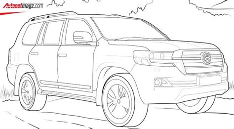 Coloring Page Toyota Land Cruiser | AutonetMagz :: Review Mobil dan ...