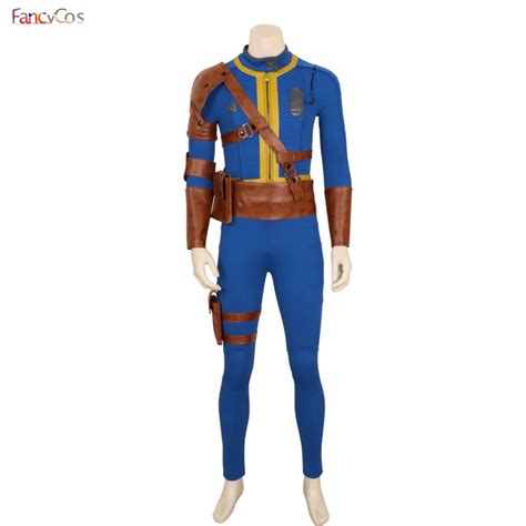 Halloween Men's Fallout 4 Survivor Nate Game Costume Cosplay Anime ...