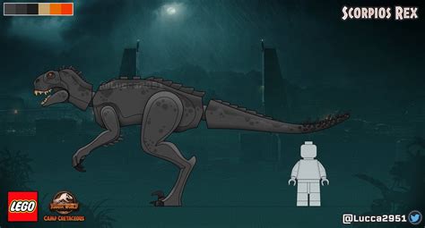 Lego jurassic world scorpius rex by debusscher62 on DeviantArt