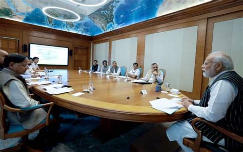 PM Narendra Modi today held an important meeting to review ...