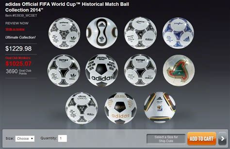 Complete Adidas World Cup Ball Set - A History Lesson | Soccer Cleats 101