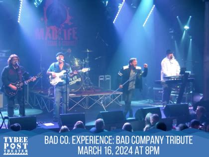 Bad Co. Experience: Bad Company Tribute | Tybee Island