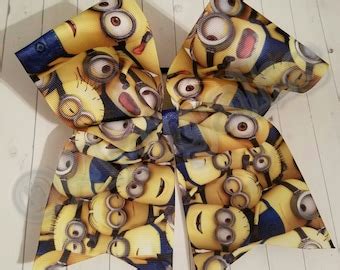 Minion Hair Bow - Etsy