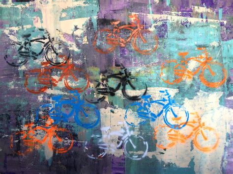 Bike Painting Art at PaintingValley.com | Explore collection of Bike ...