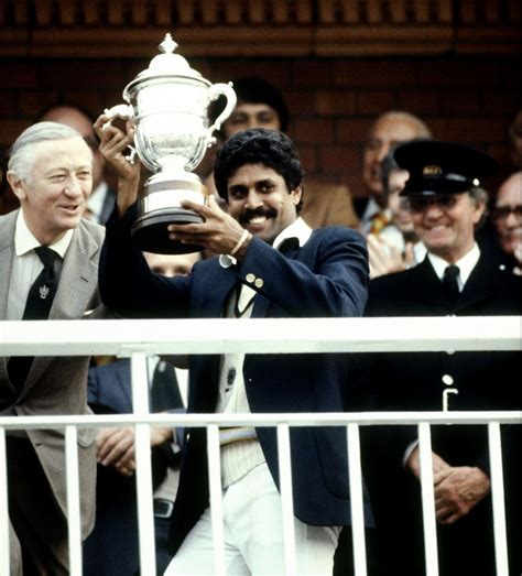 Kapil Dev with the 1983 World Cup | ESPNcricinfo.com