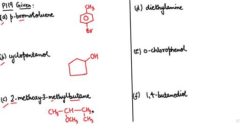 SOLVED:Write the structural formulas for the following compounds: (a) p ...