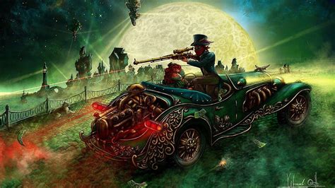 Steampunk Car Wallpapers - Top Free Steampunk Car Backgrounds - WallpaperAccess