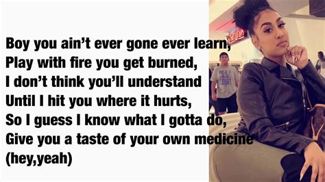 Queen Naija- Medicine (LYRICS) - YouTube