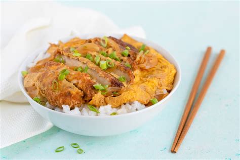 Katsudon Pork Cutlet Rice Bowl Recipe