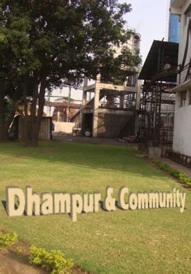 Dhampur Sugar Mills Limited - Social Responsibilities