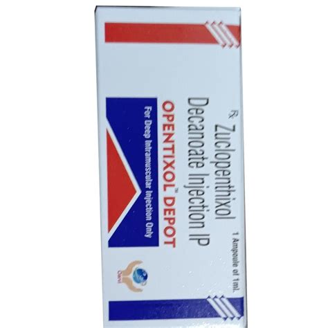 Zuclopenthixol Decanoate Injection IP, 1amp Of 1ml at Rs 750/box in Ranchi