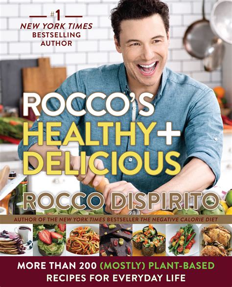 Rocco's Healthy and Delicious - Rocco DiSpirito (Signed Book)