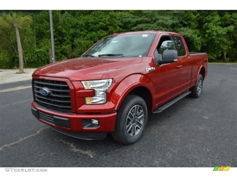 2015 Ruby Red Metallic Ford F150 XLT SuperCab #106071883 | GTCarLot.com ...